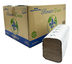 Kraft Multifold Towel - 16 Packs/ 250 /Box 4000 per case