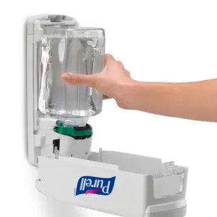 8820 PURELL® ADX-12™ Dispenser Push-Style Dispenser for PURELL® Hand Sanitizer White