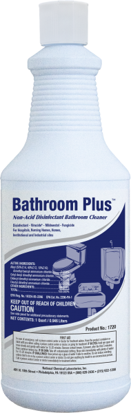 Non-Acid Disinfectant Bathroom Cleaner - Bathroom Plus™