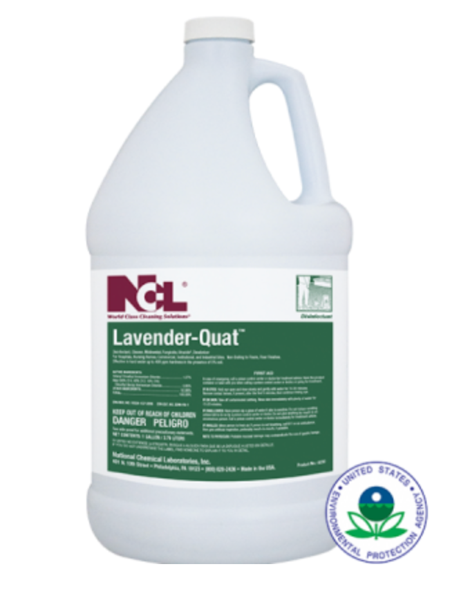 One Step Disinfectant Germicidal Detergent & Deodorant - Lavender Quat™