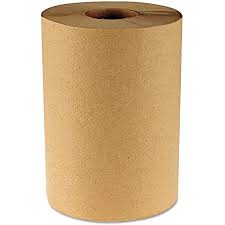 Hardwound Brown Towel 600ft/Roll 12 Rolls/Case