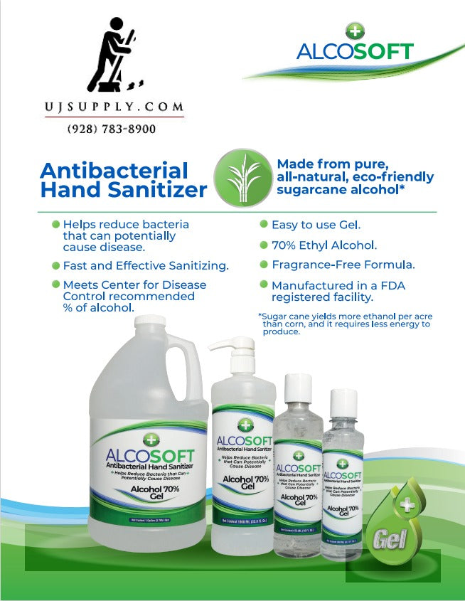 AlcoSoft Anti Bacterial Hand Sanitizer